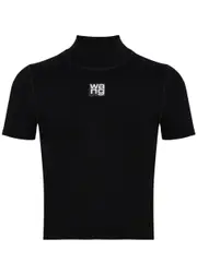 Alexanderwang.t Logo Knitted top - Black - M (UK 12 / M) M (UK 12 / M)