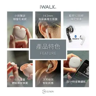 iWALK 鵝鑾石 糖果馬卡龍色系 超迷你無線藍牙耳機