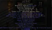 Diablo 2: Resurrected PC S4 LADDER Softcore D2R Rune word Last Wish