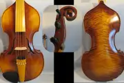Baroque style SONG Master 5 strings viola 19",huge and powerful sound #12802