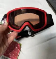 Smith Optics Sidekick Junior Ski Goggles- Youth Fit Red Angry Bird - Made In USA