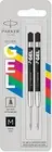 Parker Quink Gel Refills Black Medium Point 2 Refills #2136231 New In Pack