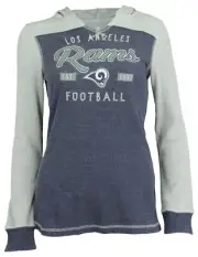 Outerstuff NFL Girls Youth (4-16) Los Angeles Rams Thermal Hoodie Shirt