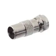 Tv Antenna Cable Adapter - F-Type Male - Pal Male Adaptor / Straight