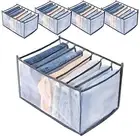 Clothes Organiser For Wardrobe Organizer For Clothes Storage 7 Grids Storage Org