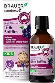 Sambucus by Brauer Little Sniffles Oral Liquid - 50ML