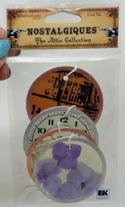 NOSTALGIQUES: The Attic Collection Circle Tags (NEW)
