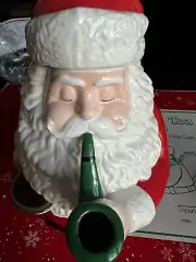 Christmas Tea Jolly St. Nick Teapot and Cups