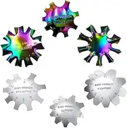 MERRYHAPY DIY Nail Art Decor Modules 6pcs Nail Manicure Trimmer French Manicure Edges