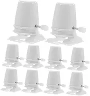 LALADEFIEE 10pcs Toy Wind Up Walking Animal Toy Mechanisms DIY Movement Clockwork Replacement