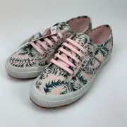 SUPERGA 2750 Womens Fantasy Pink Tropical Hawaiian Canvas Shoes Sneakers Size