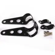 28-38mm Headlight Mount Brackets Forks Ears Motorcycle Custom Bobber Cafe Racer