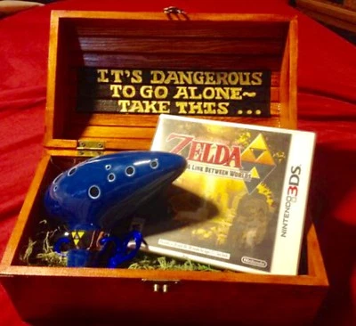 The Legend of Zelda Personalized Treasure Chest UNIQUE Larger Size ! Christmas !