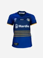 Parramatta Eels NRL 2025 Macron Ladies Home Jersey Sizes 8-22!
