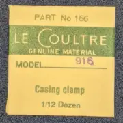 NOS Jaeger LeCoultre - Casing Clamp - Cal. 916 - Part 166