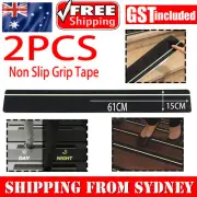2x Non Slip Stair Tread Hight Traction Grip Tape for Steps Glow in The Dark Tape