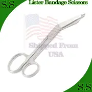 ONE LARGE RING LISTER BANDAGE SCISSORS 5.5" SURGICAL