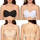 Women's Strapless Bra Underwire Plus Size Ultra Support Minimizer Bras 10-24 B-H