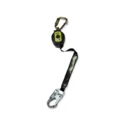 Honeywell Miller Turbolite+ Fall Limiter, Vectran, 11 Ft, Carabiner, 420 Lb