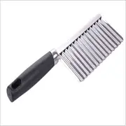 10Pcs Potato Cut Flower Knife Fries Tools Wavy Edged Tool Stainless Steel Kitchen Gadget Vegetable Chopper Fruit Cutting