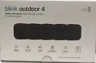 New 2024 Blink Outdoor 4 (4th Gen) 5 Camera Wireless HD Home Security System