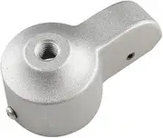 SEIWEI Flagpole Truck Pulley Flag Pole Halyard Stationary Truck Top Ball Replacement for Flagpole Hardware Outdoor (Silver)