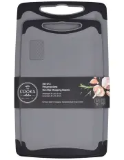 [The Cooks Collective] Essentials Non Slip Cutting Boards Set of 2