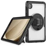 For Samsung Galaxy Tab A9 (SM-X110/SM-X115) Protective Case Kickstand Hand Strap Tablet Cover