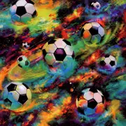 Football Galaxy Wallpaper 13780 53cm x 10.05m