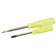 ( 2 ) PIECE SCREWDRIVER SET Sewing Machines Sergers Overlock