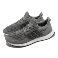 在飛比找PChome24h購物優惠-adidas 慢跑鞋 Ultraboost 1 男鞋 灰 黑
