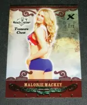 2015 Benchwarmer MALORIE MACKEY Treasure Chest #90 Green Foil Variant/3 DRACANO
