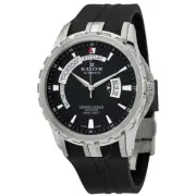 New EDOX 83006 3CA NIN Grand Ocean Automatic Day Date Black Dial Watch $2,750