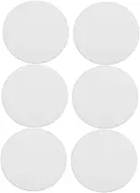 HEALSOPTHY Led Light Ceiling Shade Diffuser 6 Pack Acrylic Light Covers for Downlight Easy Install Anti-Glare Diffuser Lampshade