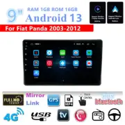 9'' Car Stereo Radio GPS Navigation Head Unit For Fiat Panda 2003-2012 Carplay