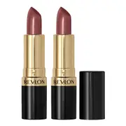 Revlon Super Lustrous Lipstick Pearl Finish 4.2g 245 SMOKY ROSE - 2 pack