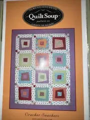 Cracker snacker quilt soup quilt pattern 53 x 66