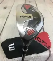 Wilson Golf Profile SGI Hybrid Men's Left Hand #5 Hybrid / 25° Loft Steel Shaft