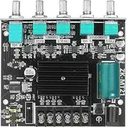 ZK-MT21 50W*2+100W 2.1 Sound Channel BT Digital Power Amplifier Module Stereo Wirel BT o Amplifier DIY d Power Amp d High/Bass Regulation with Case DIY Kit Multicolor