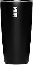 MiiR Tumbler, 16oz Insulated Stainless Steel with Press Fit Slide Lid – Splash Proof Design, Holds Hot & Cold Beverages, Stylish & Functional Cup Holder Compatible