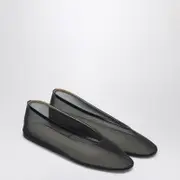 [Le Monde Béryl] Luna Black Mesh Slipper 41 IT Black