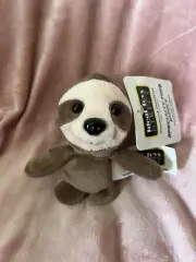 Ideap Toys Sloth Slap Bracelet Hugger Plush Stuffed Animal Lovey Toy Pet 4”