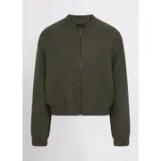 Andy Felted Wool Bomber Jacket