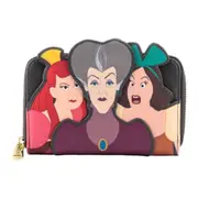 Cinderella 1950 Step Mother & Sisters Zip Around Purse Money/Card Organiser