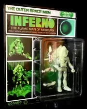 COLORFORMS OUTER SPACE MEN 2018 INFERNO COSMIC RADIATION ULTRA RARE CARDED