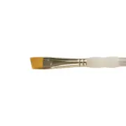 Royal & Langnickel Soft Grip Gold Taklon Brush Angular 1/2"
