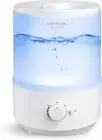 Air Humidifier for Bedroom Large Room, 3L Top Fill Cool Mist Humidifier for Baby