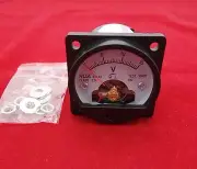 DC 0-15V Analog Voltmeter Analogue Voltage panel meter SO45 directly Connect