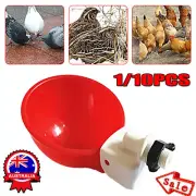 Automatic Water Cups Poultry Drinker Waterer Chicken Duck Quail Drinking FZ