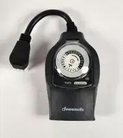 Dewenwils Outdoor Mechanical Pin Timer (15B2)